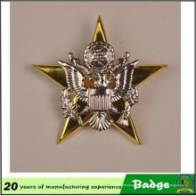 Aleación de zinc Star Eagle Us Military Badge